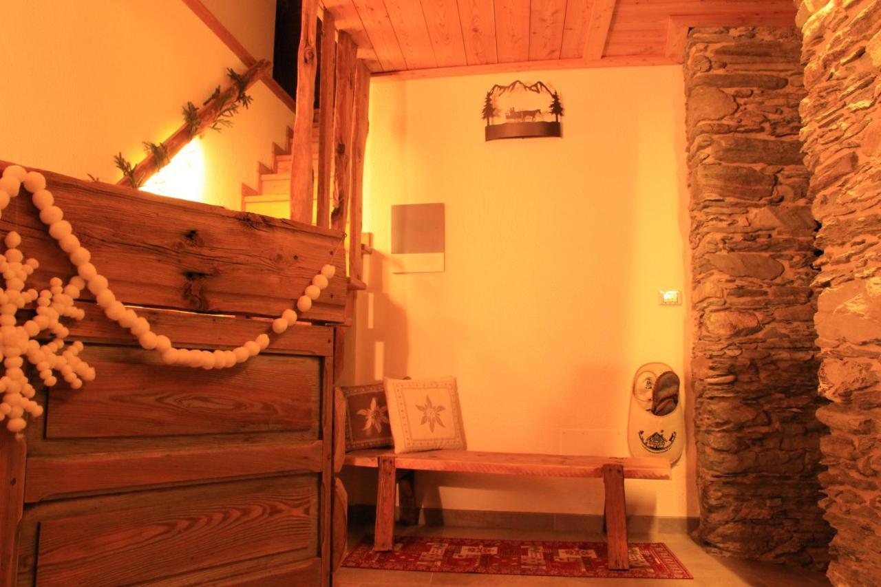 Casalpaca B&B Con Sauna A Prali Villa Buitenkant foto